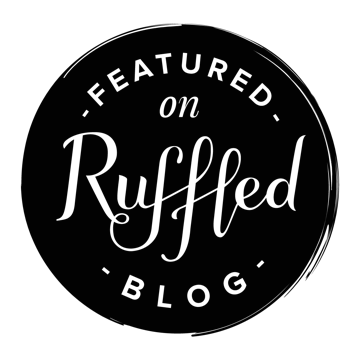 Featured on the Ruffled Blog 2017 Badge